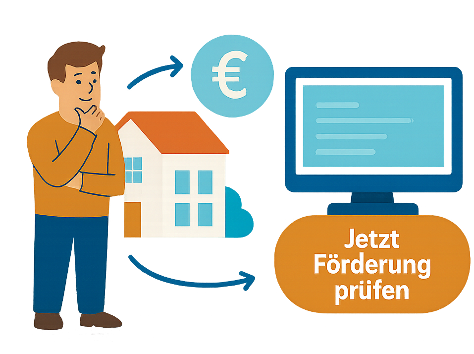 a man standing next to a computer